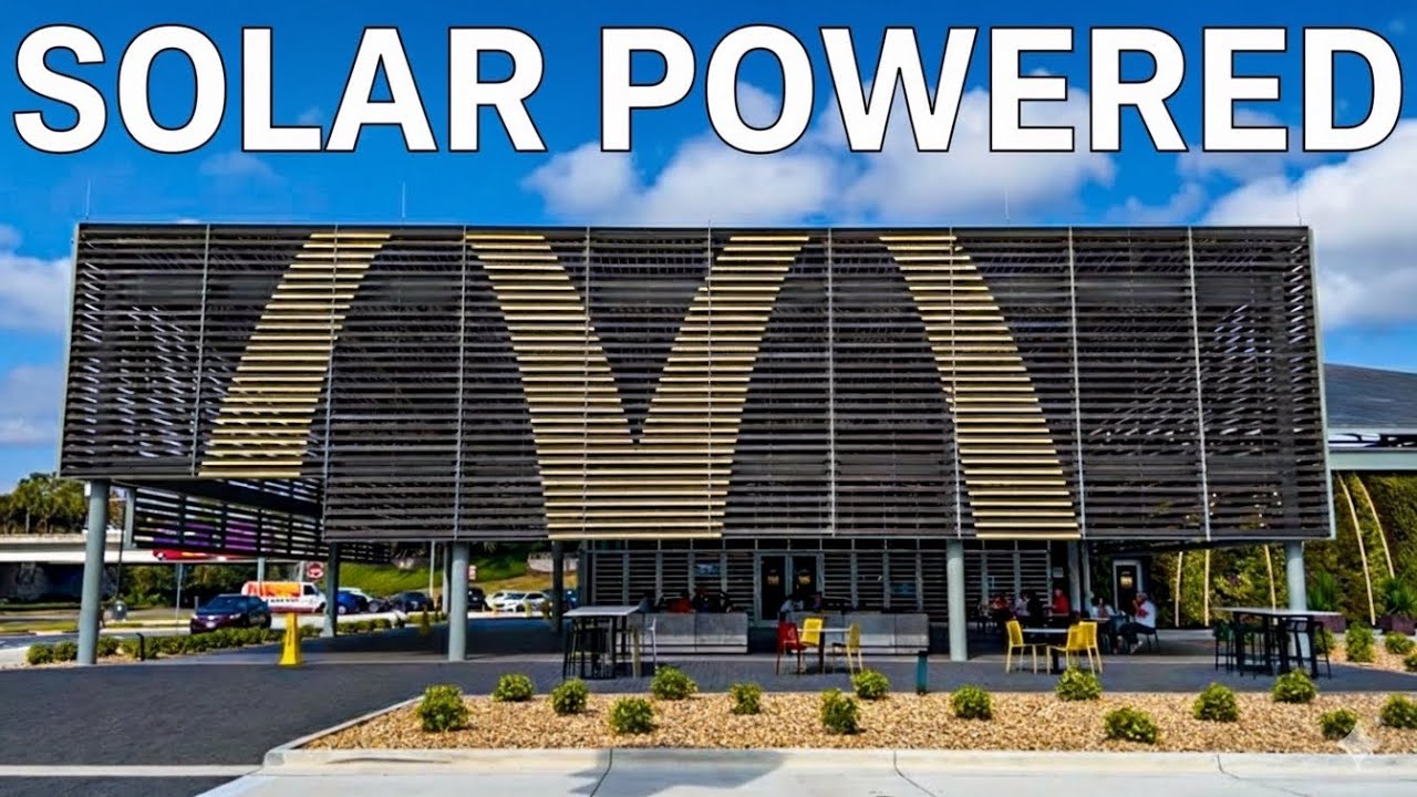 McRib is Back! Review at Solor Powered McDonalds 