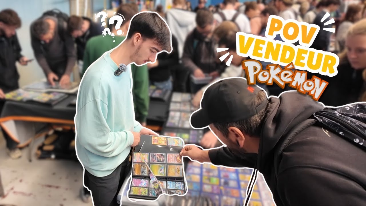 IL VEUT 130€ POUR CETTE CARTE ? POV VENDEUR DE CARTES POKEMON