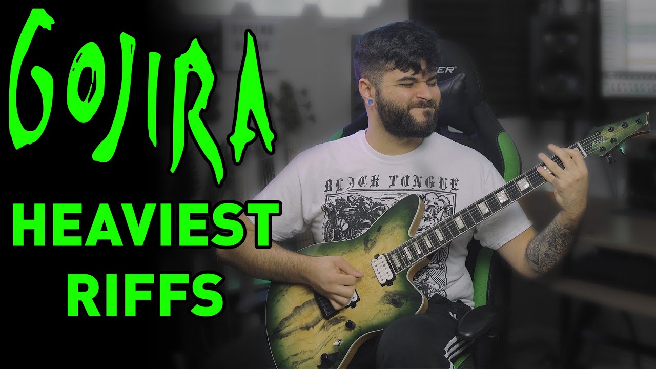 Top 20 HEAVIEST GOJIRA Guitar Riffs