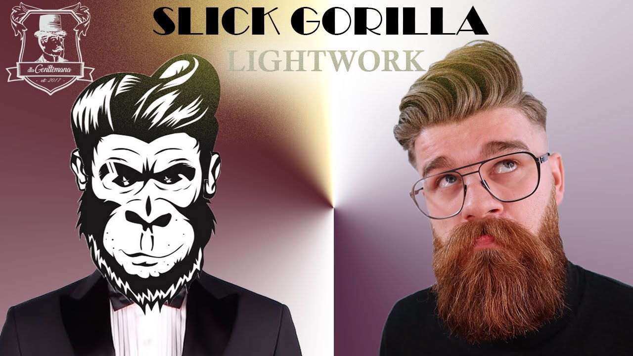 Slick Gorilla Lightwork - siła goryla w lekkiej postaci - recenzja matowej glinki do włosów.