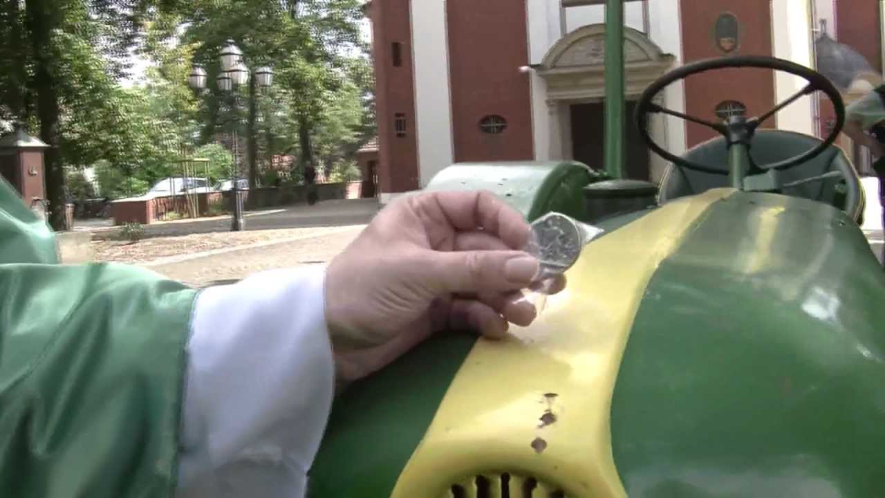 Pilgern mit dem Oldtimer-Trecker