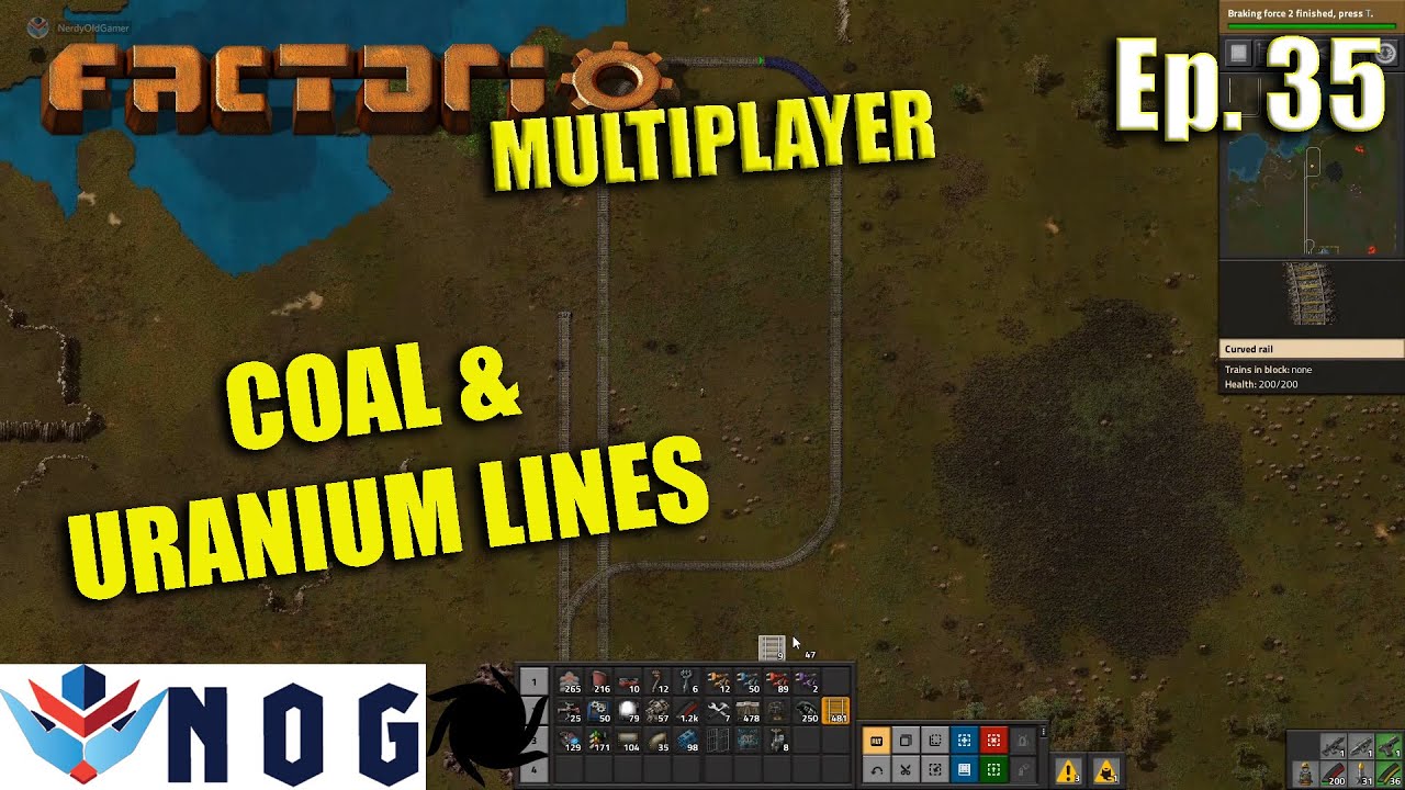Factorio Multiplayer with STHedgehog Ep35 | Coal & Uranium Line