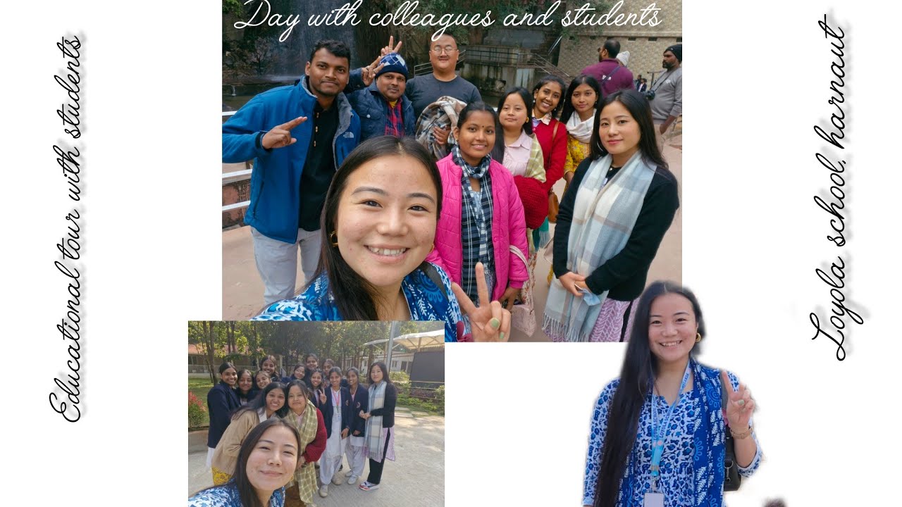 Tour with our students/ Loyola school, harnaut/ colleagues