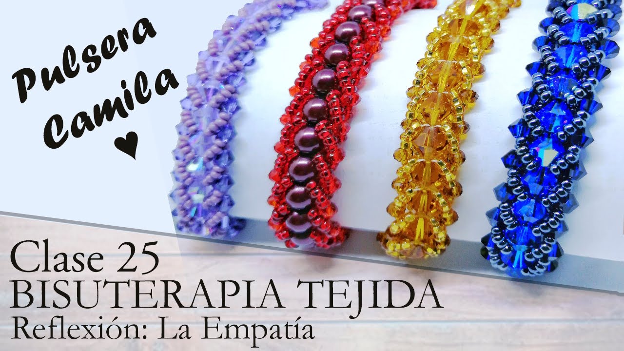 25 COMO HACER UNA PULSERA CON CRISTALES Y MOSTACILLAS