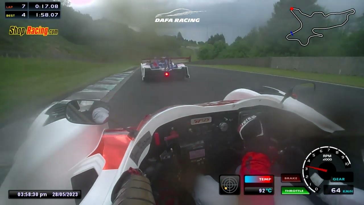 On board - Funyo SP05 - circuit de Charade - Dafa Racing - 28 mai 2023