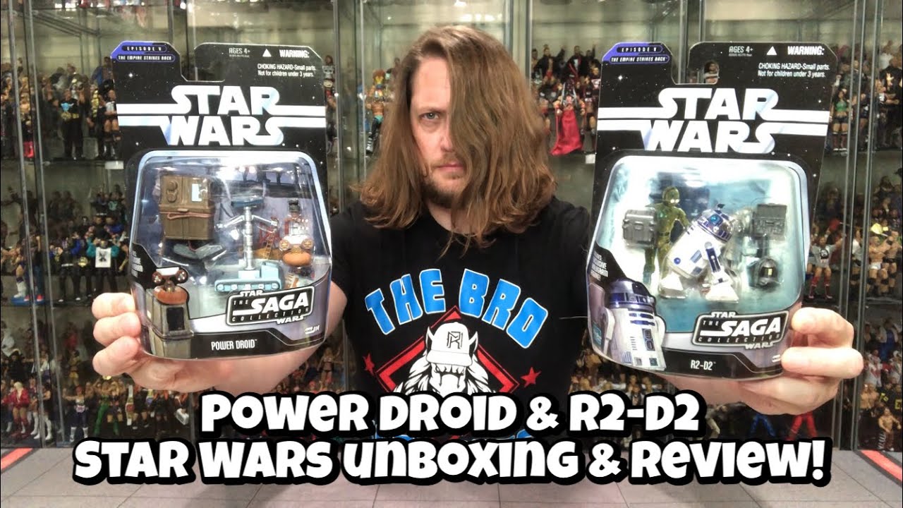 R2-D2 & Power Droid Star Wars Saga Collection Unboxing & Review!