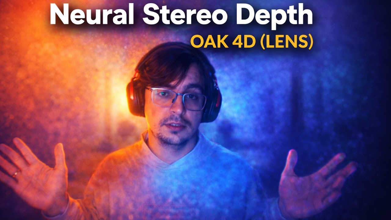 Neural Stereo Depth estimation with OAK 4D (LENS network)