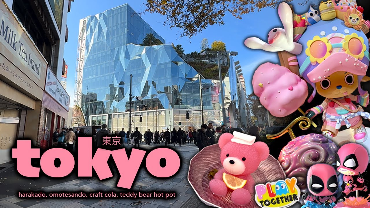 Shopping at Harajuku Harakado, One Piece, & Omotesandō Apple | Shibuya Iyoshi Cola & Kumachan Onsen
