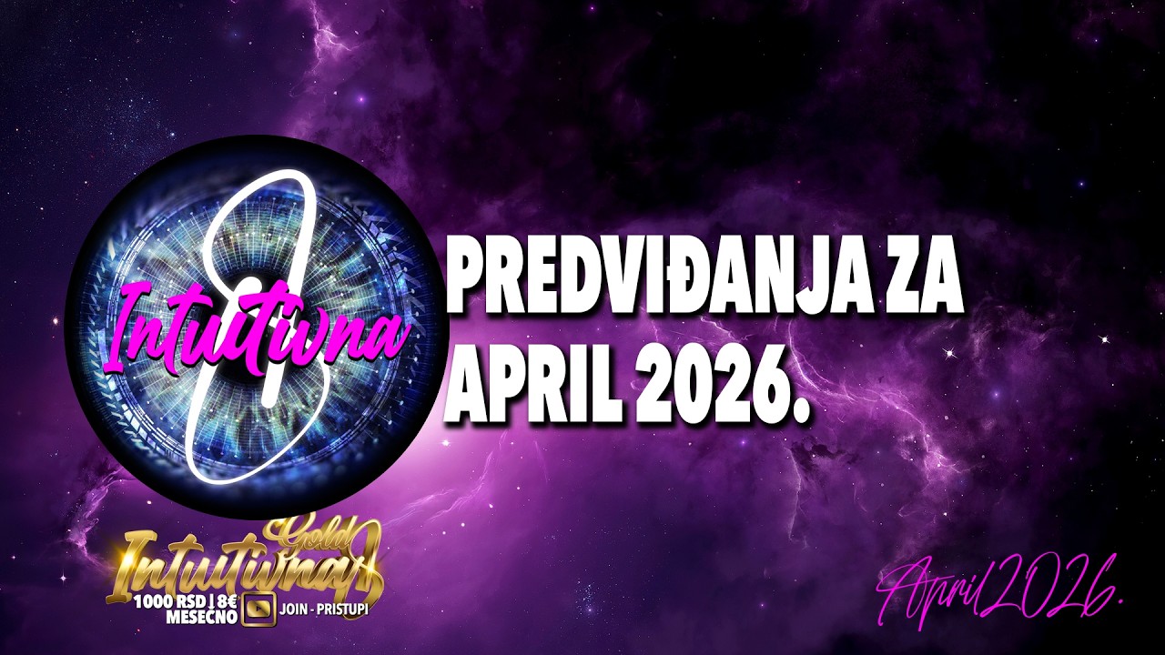 🌟PREDVIĐANJA ZA APRIL 2026.🌟 Tarot citanje 🔮 Grupno otvaranje  @Intuitivna8 ​