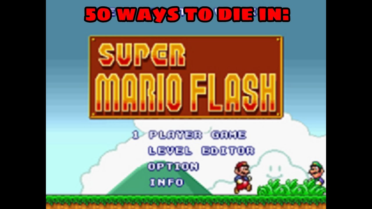50 ways to die in super mario flash