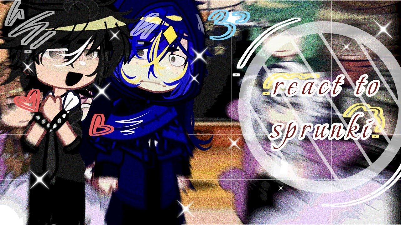 Sprunki react to 1/? //ship//by: Ssqirew