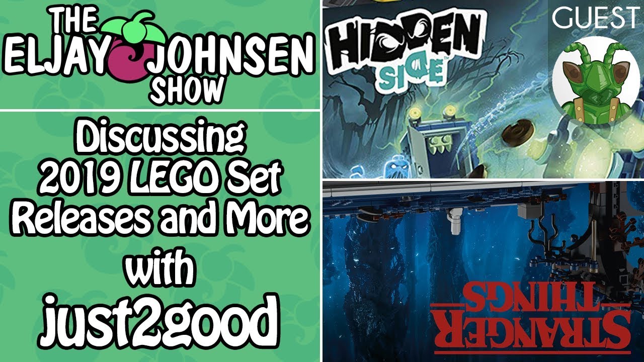 The Eljay Johnsen Show | Discussing 2019 LEGO Set Releases and More with just2good