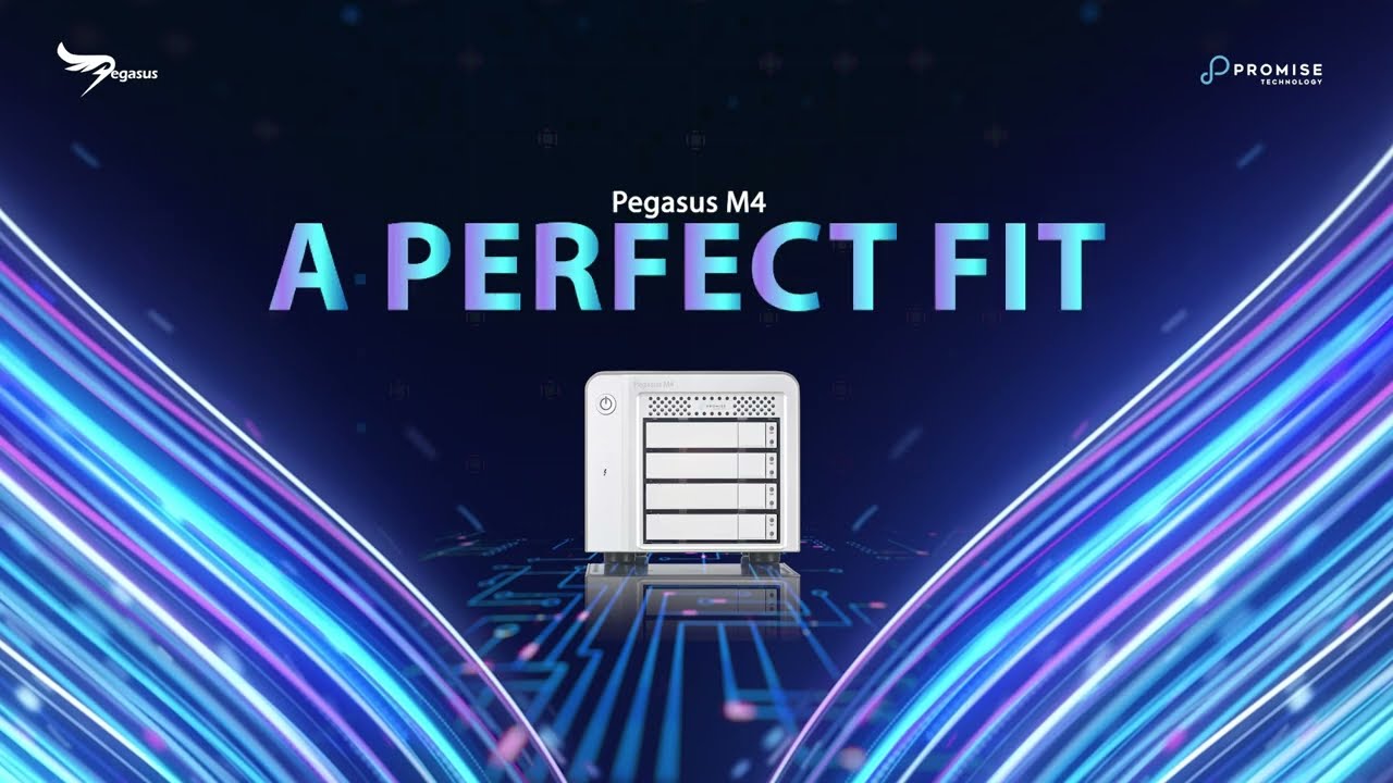 PROMISE Pegasus M4 _A Perfect Fit_Compact Performance of Media Pros