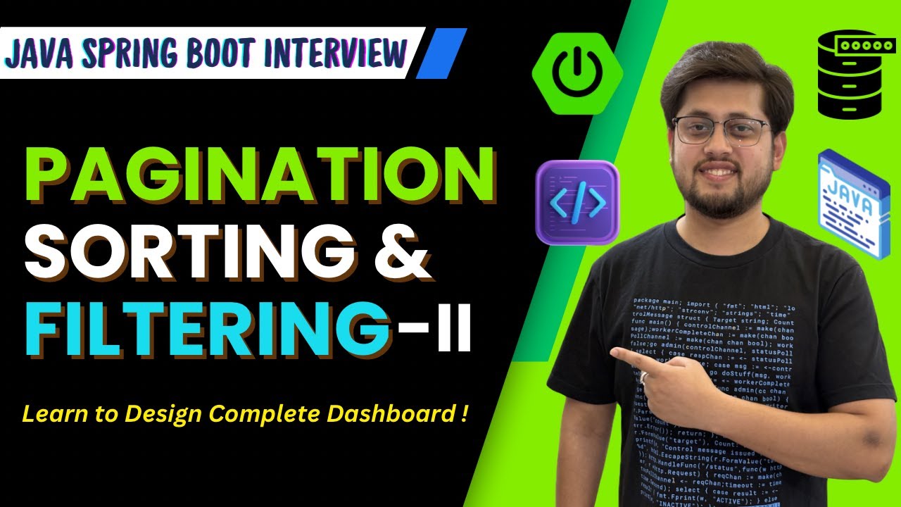 Spring Boot Pagination, Sorting & Filtering 2 | Employee Dashboard Example