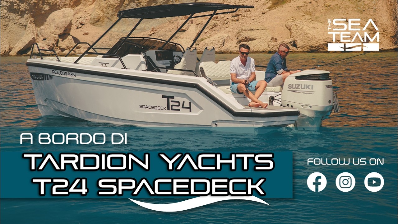 A bordo di Tardion Yachts T24 spacedeck