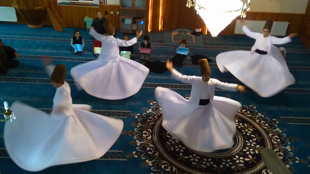 Tokat Zile Boldacı Köyü Camii Semazen Gösterisi 2018