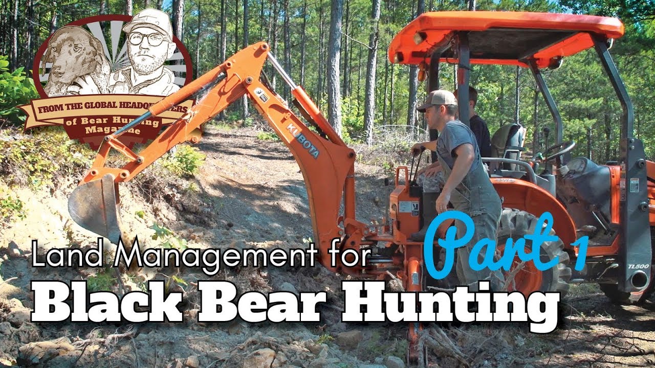 Vlog #22: Land Management for Hunting Black Bear (prep for Redneck Hunting Blind)