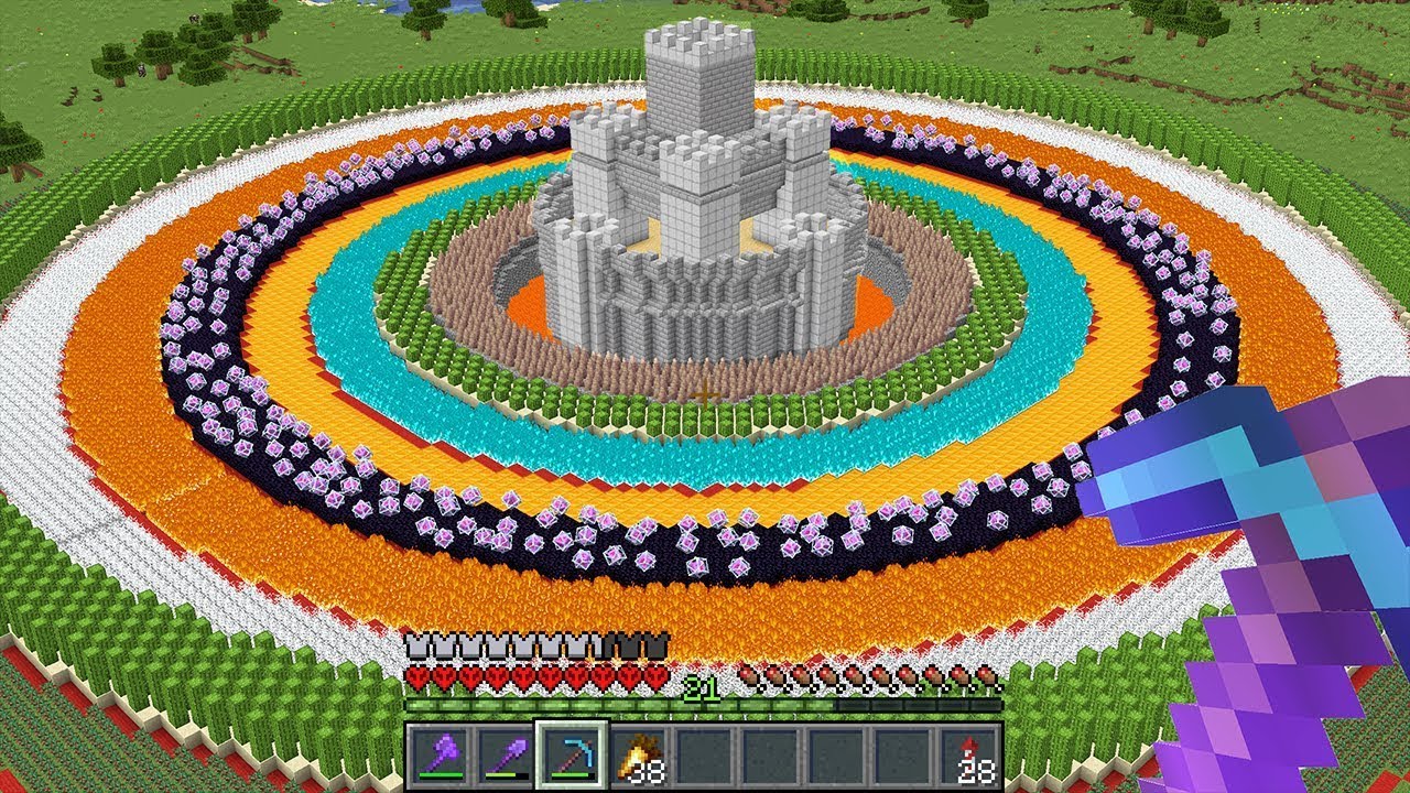 Construí la base más segura de Minecraft