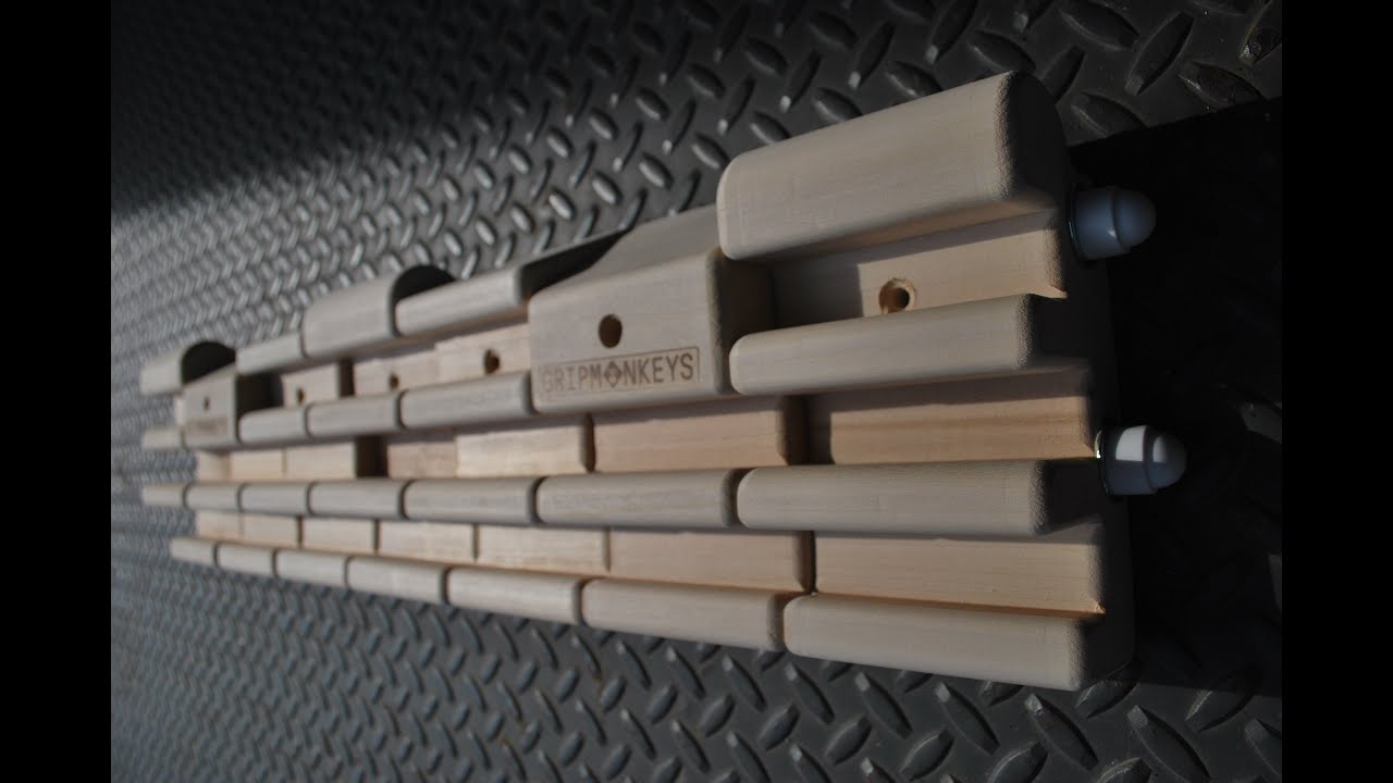 GripMonkeys hangboard - because we love climbing