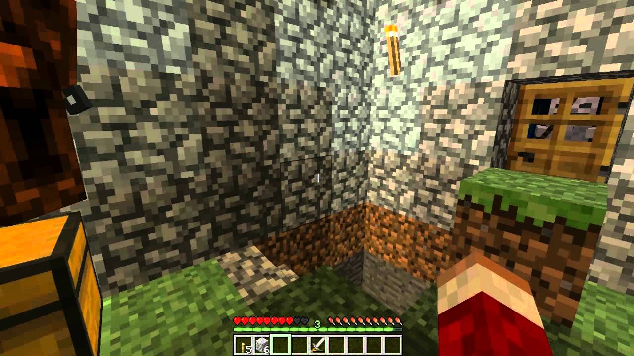 Minecraft Floating Island Survival Episode 7-Moon Walking Skeleton