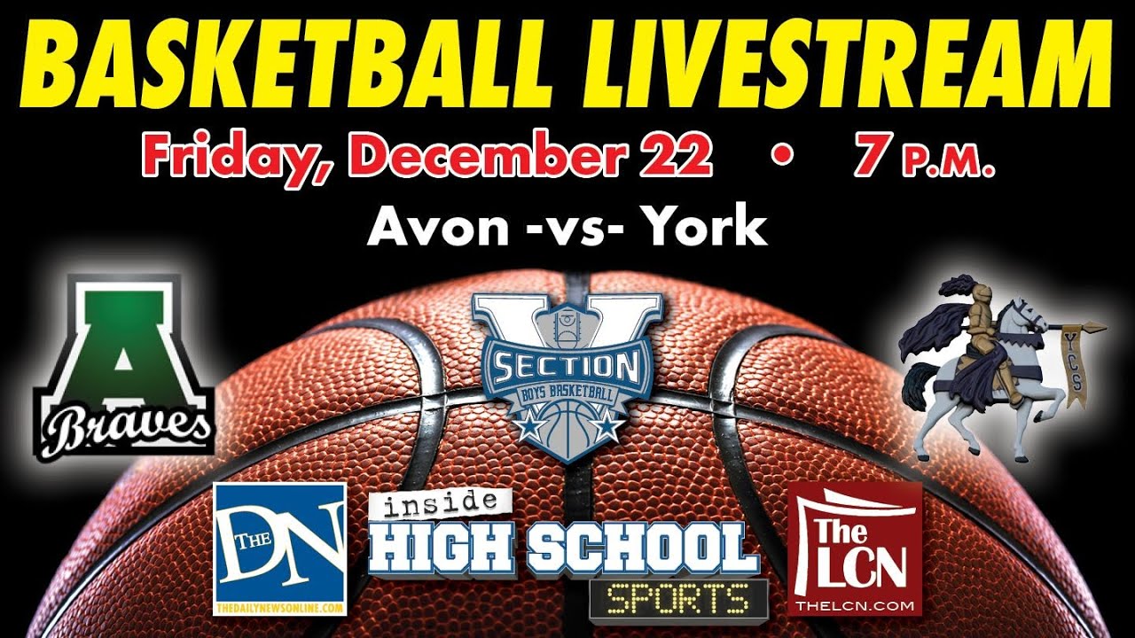 SEC. V BOYS BASKETBALL: Avon vs. York | Dec. 21, 2023