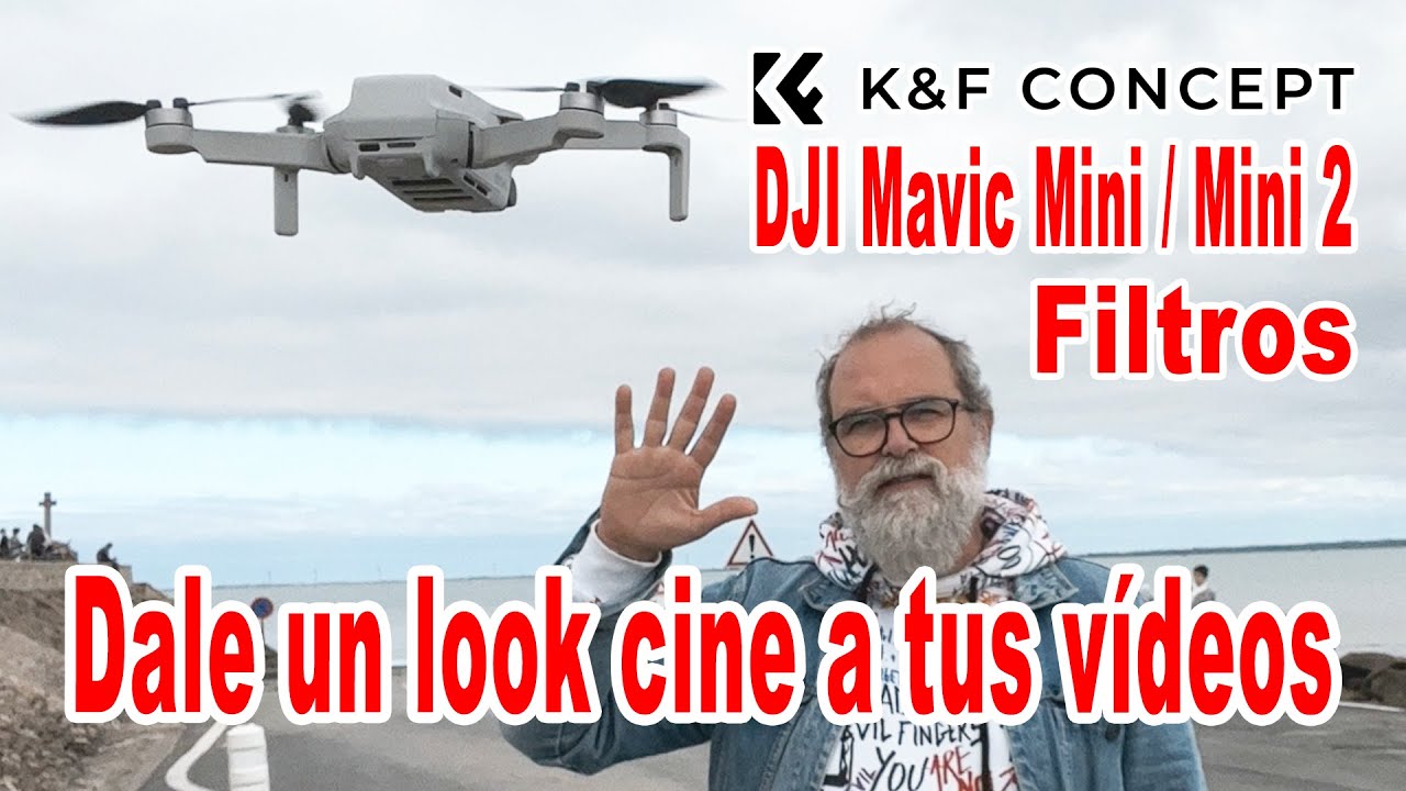 Filtros para DJI Mavic Mini & Mini 2 de K&F Concept - EN ESPAÑOL