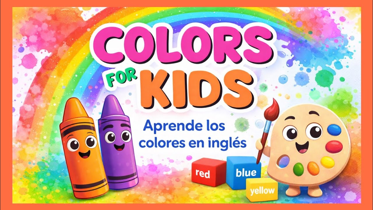 Colors for Kids – Aprende los colores en inglés | Aula divertida con Geo