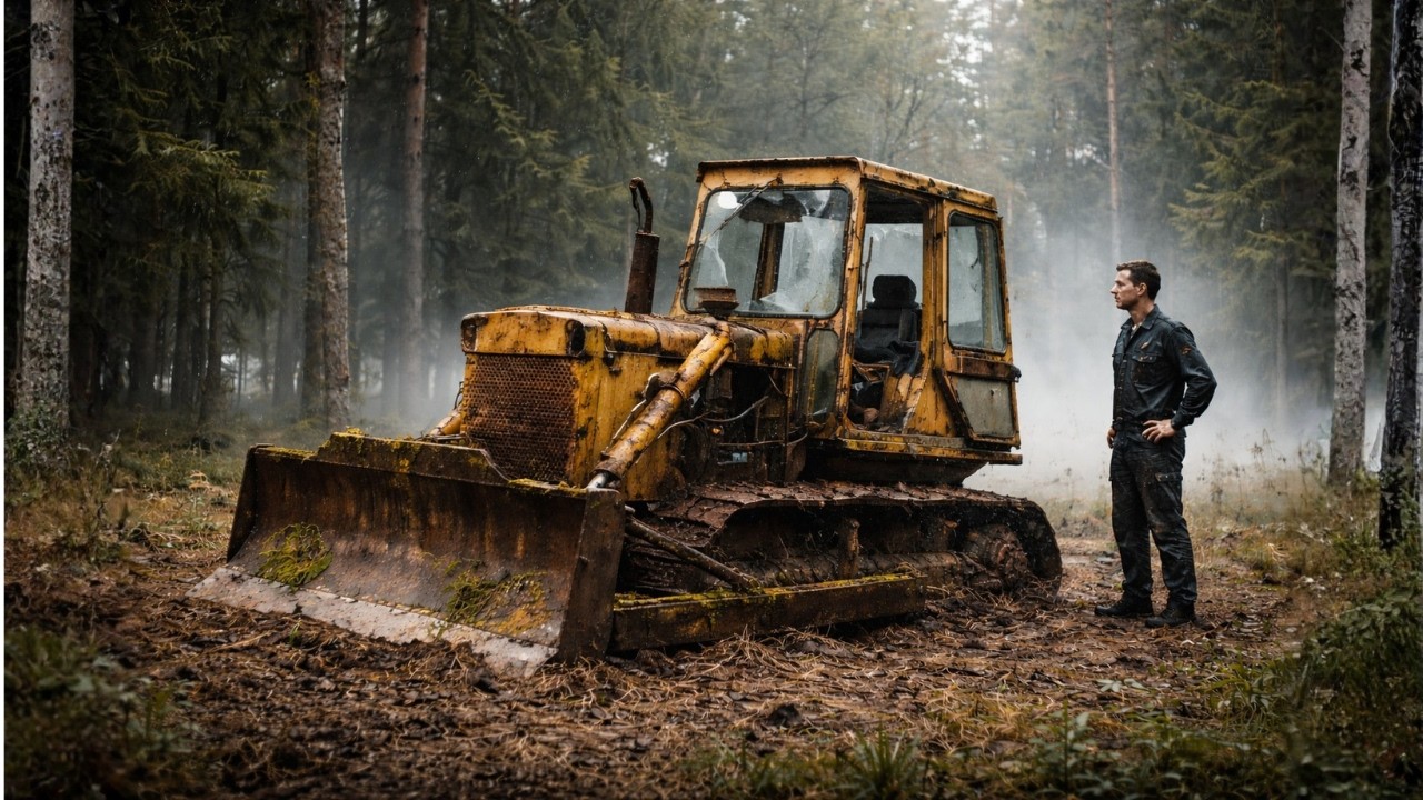 Rusty Bulldozer Complete Restoration | Engine Rebuild & First Start
