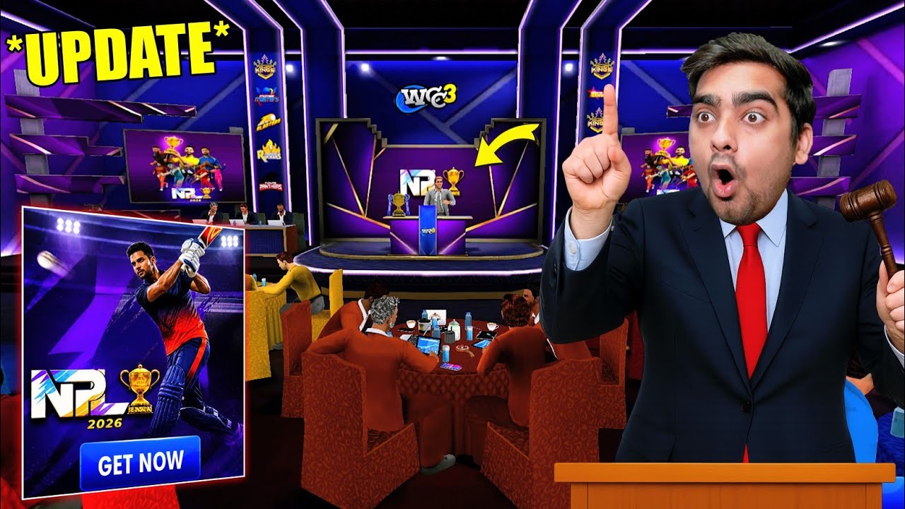 *NEW UPDATE* NPL 2026 Auction In WCC4 (With CSK) 