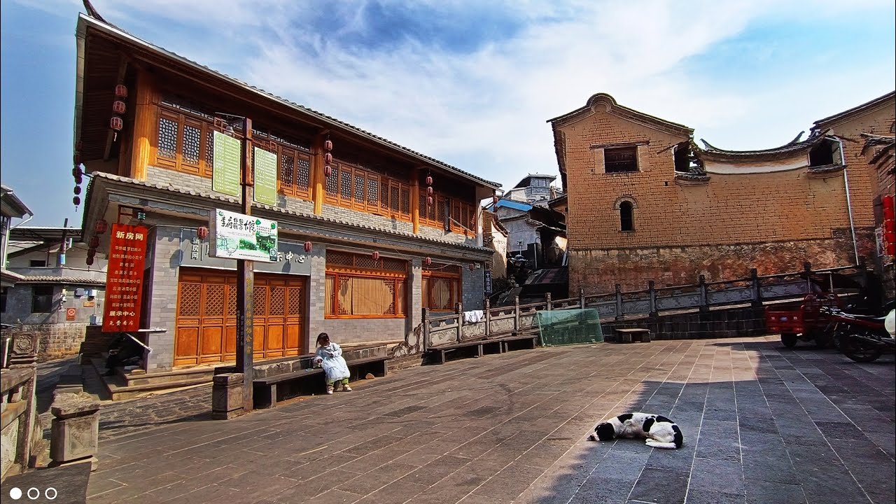 三月騰衝的暖陽，我在和順古鎮閒逛In the warm sunshine of Tengchong in March, I wandered around Heshun Ancient Town