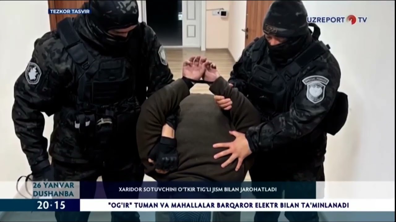 Xaridor sotuvchini o'tkir tig'li jism bilan jarohatladi (Toshkent)