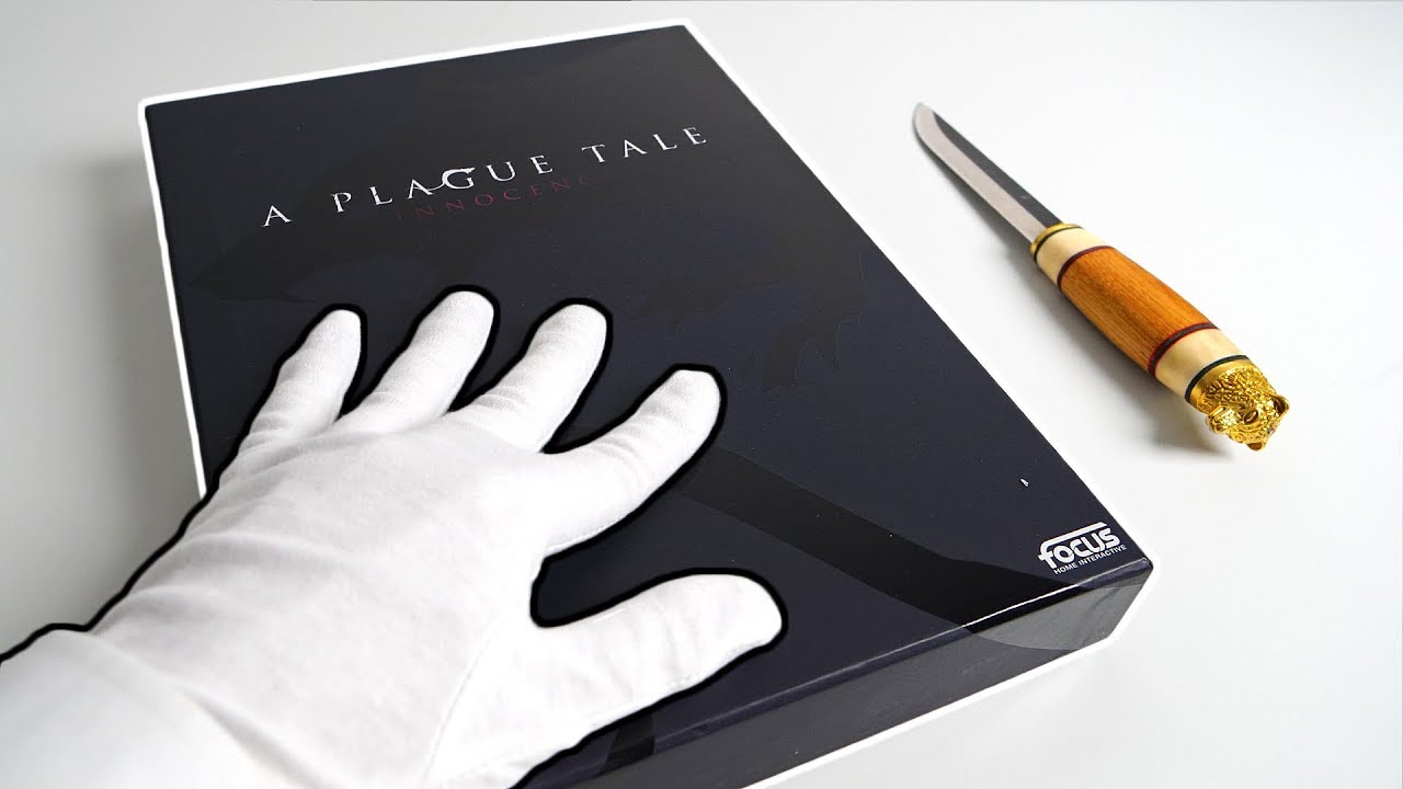 Unboxing A PLAGUE TALE: Innocence Ultra Rare Press Kit + Anno 1800 Pioneers Edition