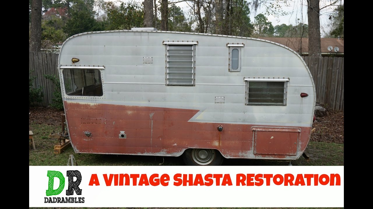 Restore a Vintage Shasta Camper Canned Ham #1 | How to