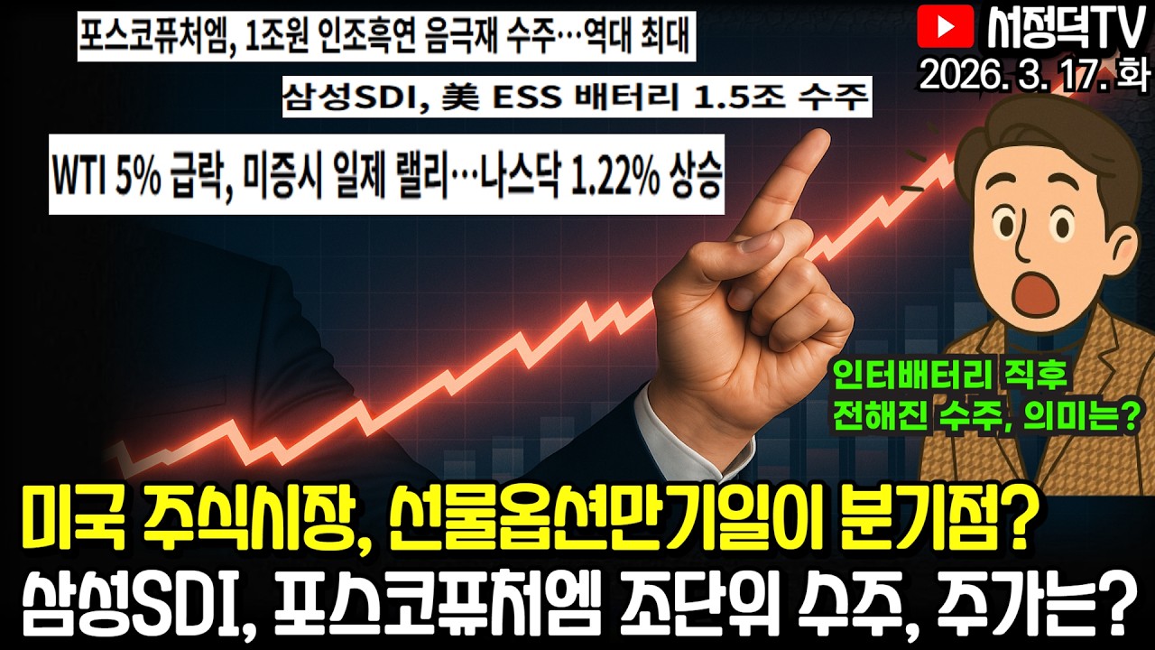 트럼프 ”전쟁 곧 끝날 것“ / 젠슨 황이 GTC에서 이런 말을 / 인터배터리 직후 수주, 의미 #미국이란 #테슬라 #엔비디아 #2차전지 #에코프로 #삼전 #SK하이닉스 #wti