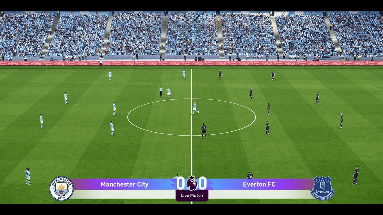 [Full Match] Manchester City vs Everton. Football Life 26 #PES2021