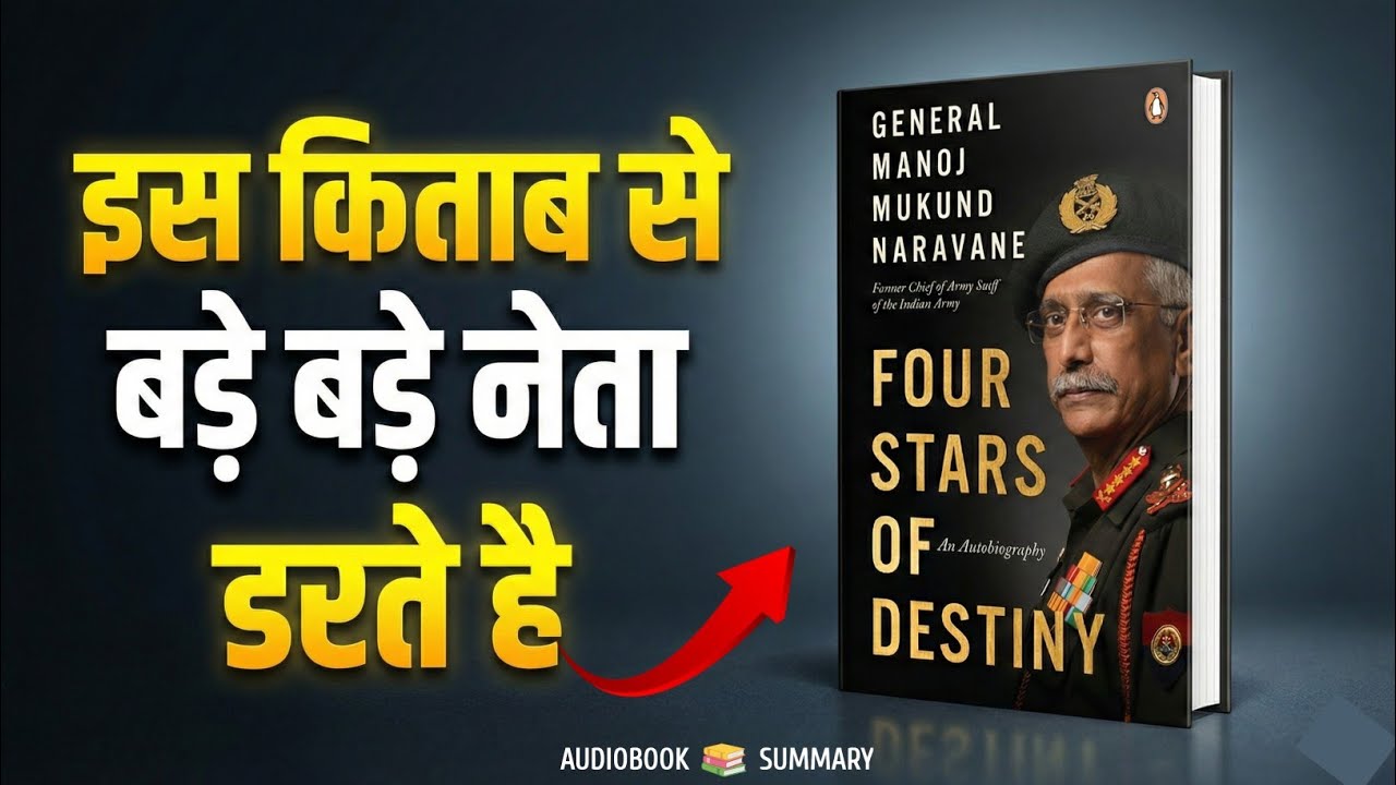 MM Naravane book | Four Stars of Destiny Book Summary | Book Tube