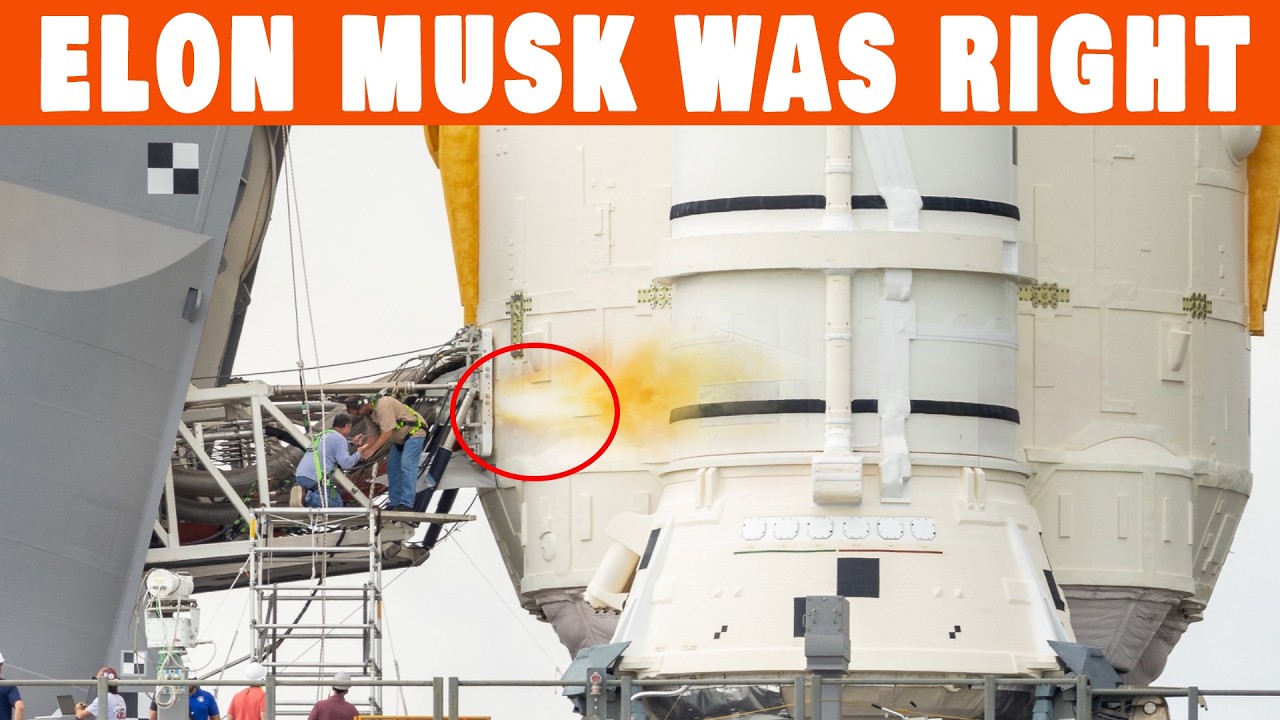 Disaster! NASA's $23.8 B Moon Rocket LEAKED Again, WHY? What Elon Knew all along...