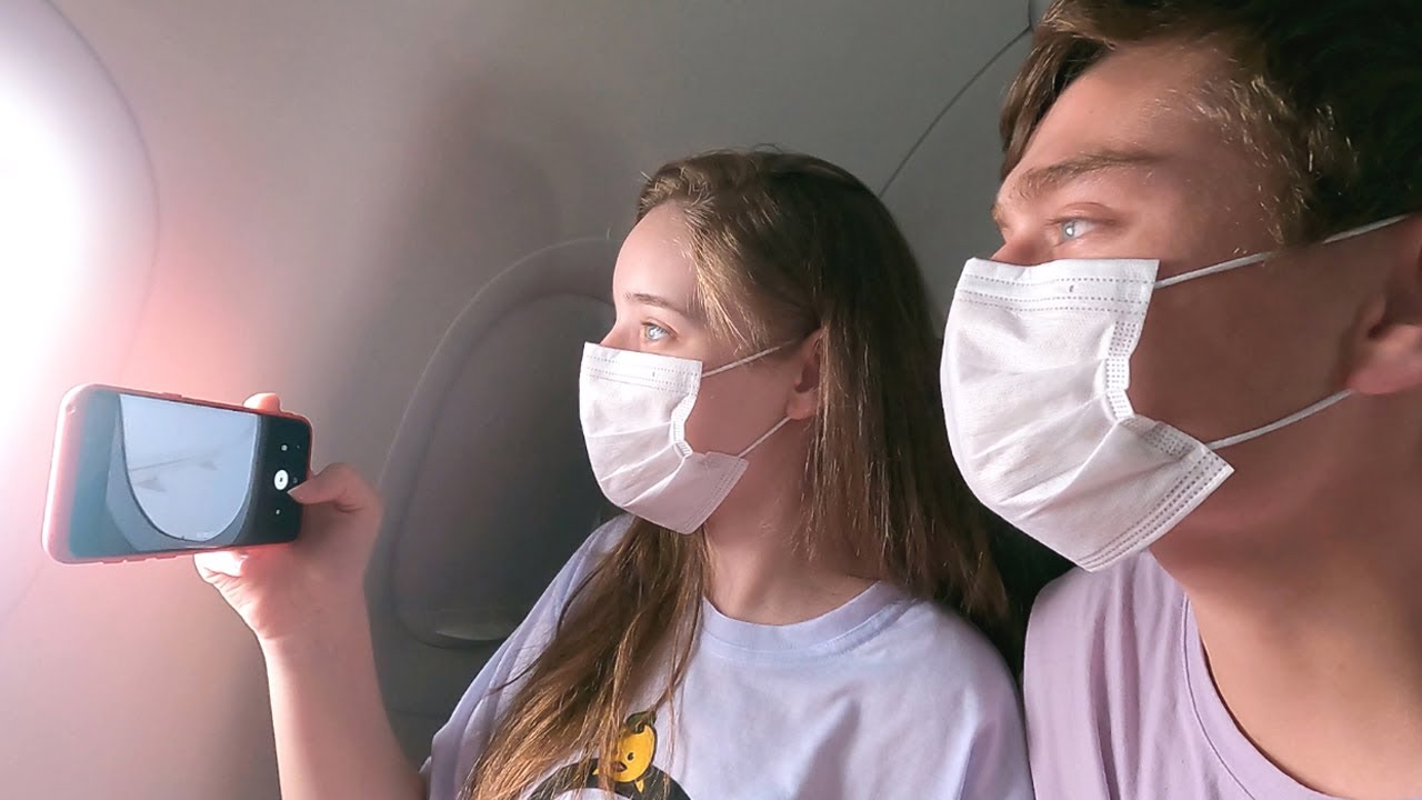PRIMEIRA VEZ DOS MEUS IRMÃOS NO AVIÃO!