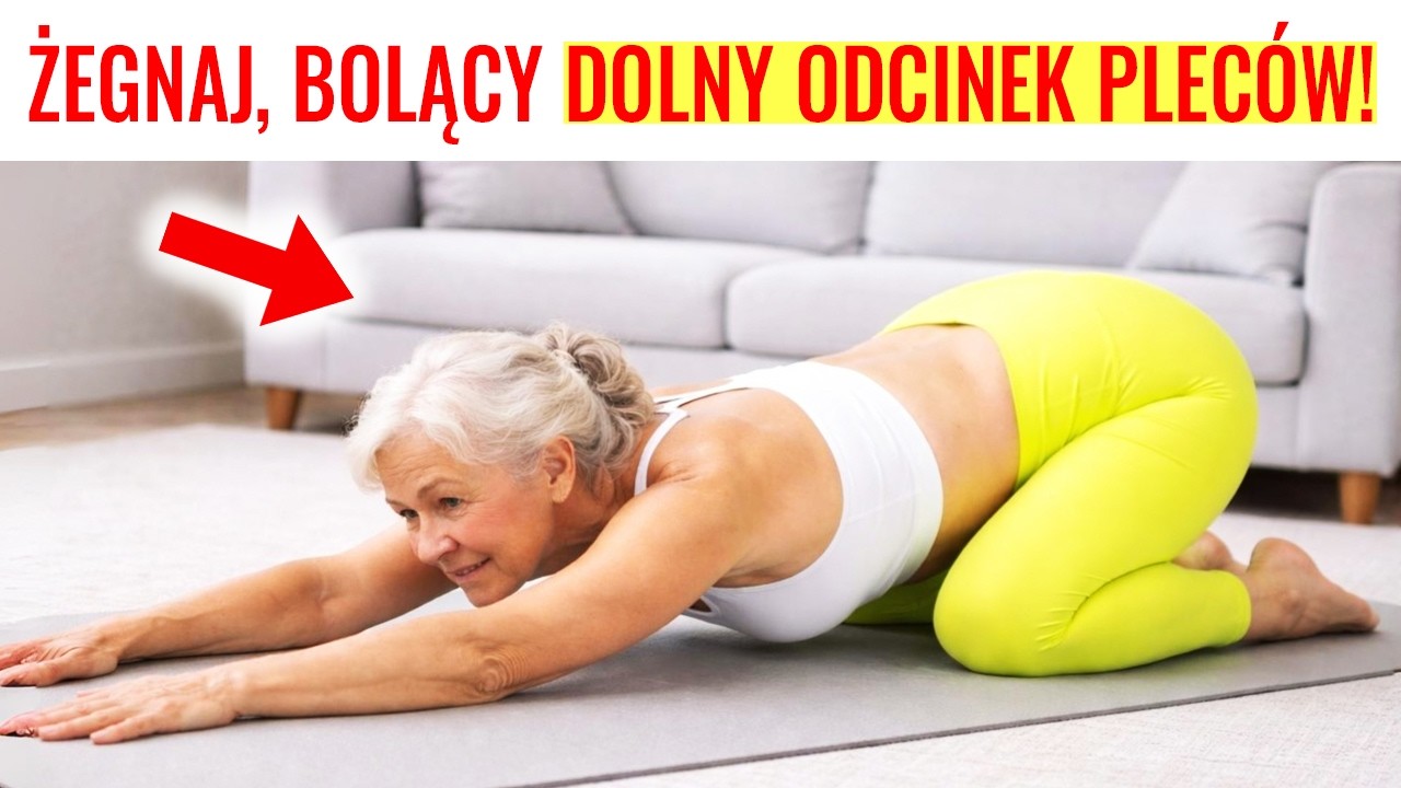 5 ćwiczeń, które pomogą Ci pozbyć się bólu dolnej części pleców (po 60)