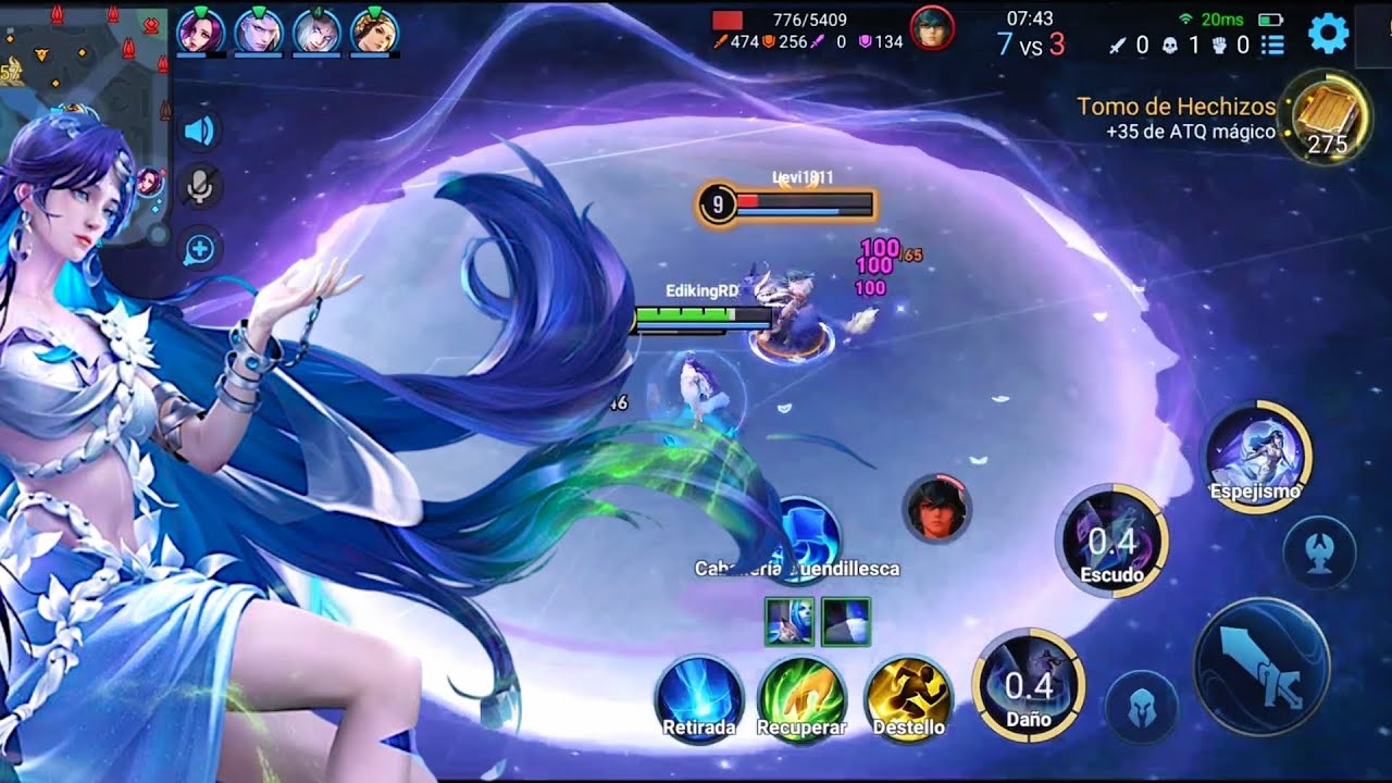 MARIPOSA NOCTURNA EL TERROR DEL MID LANE EN HOK#honorofkings #hok 