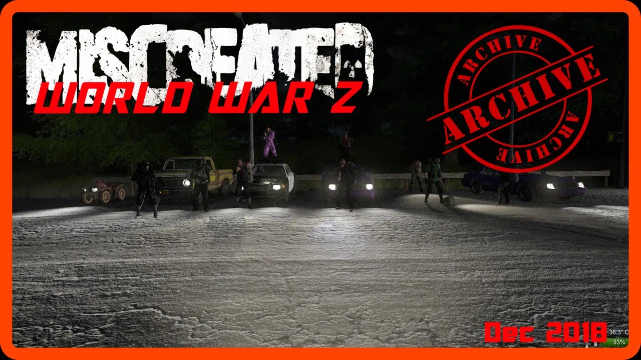 Miscreated Memories: WWZ EVENT | DEC 2018 | [FULL TWITCH STREAM]