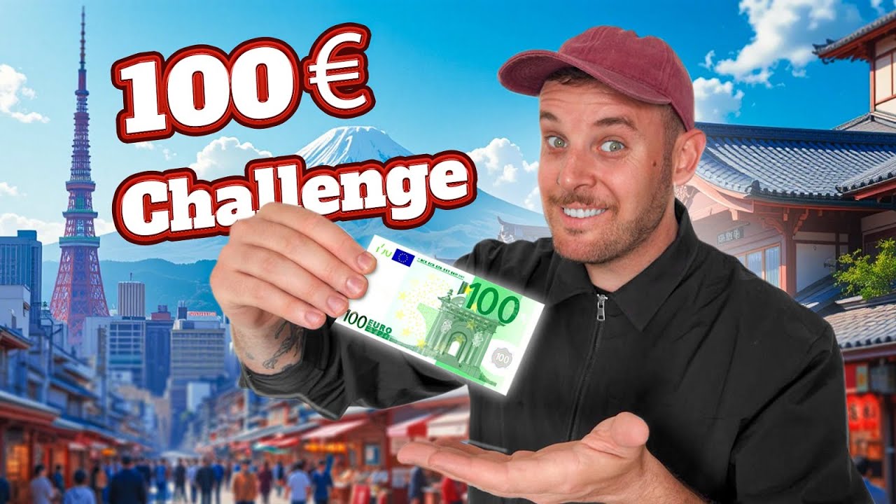 100€ Tokyo Challenge à Tokyo! Street Food & Restaurants I Japon 🇯🇵
