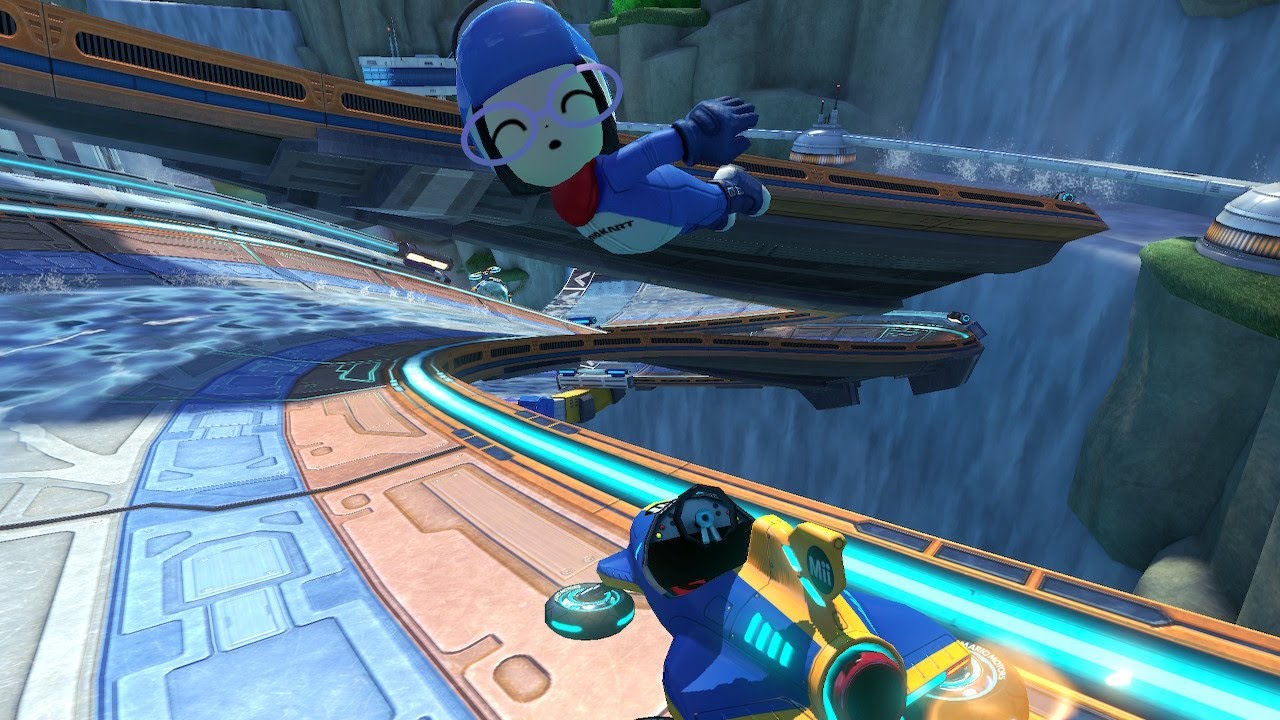 Big Blue [200cc] - 1:00.361 - FA (Mario Kart 8 Deluxe World Record)
