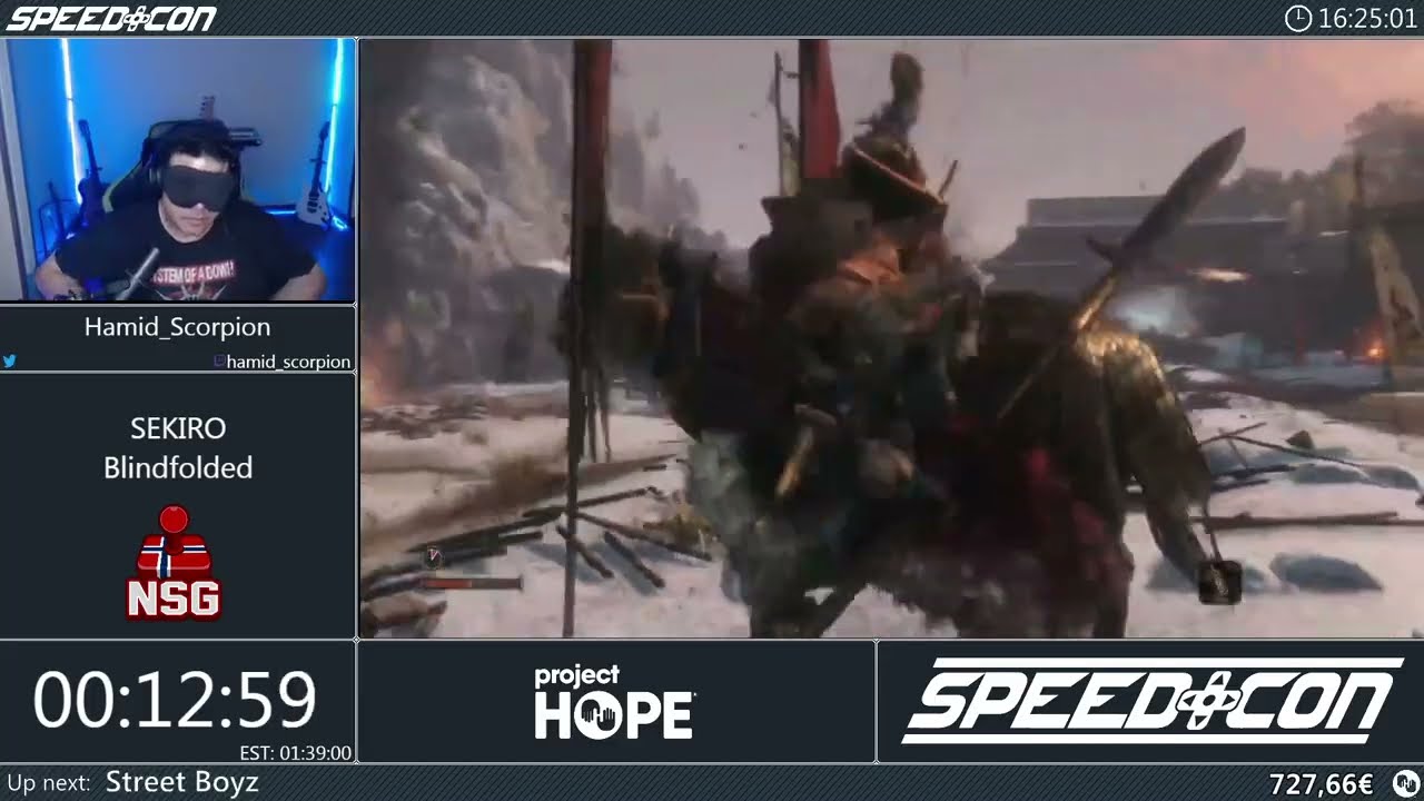 Sekiro: Shadows Die Twice - Blindfolded by Hamid_Scorpion | Marathon Alliance 2024