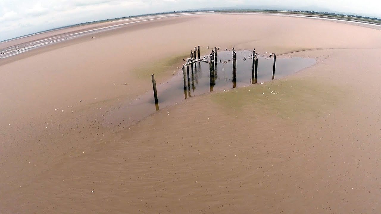 WW2 Aircraft Bombing Range and Pill Box, Grune point, 