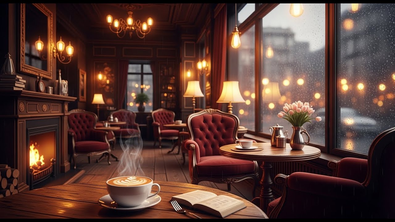 Calm Cafe Jazz ☕ Relaxing Jazz Background Music for Studying, Working & Sleeping