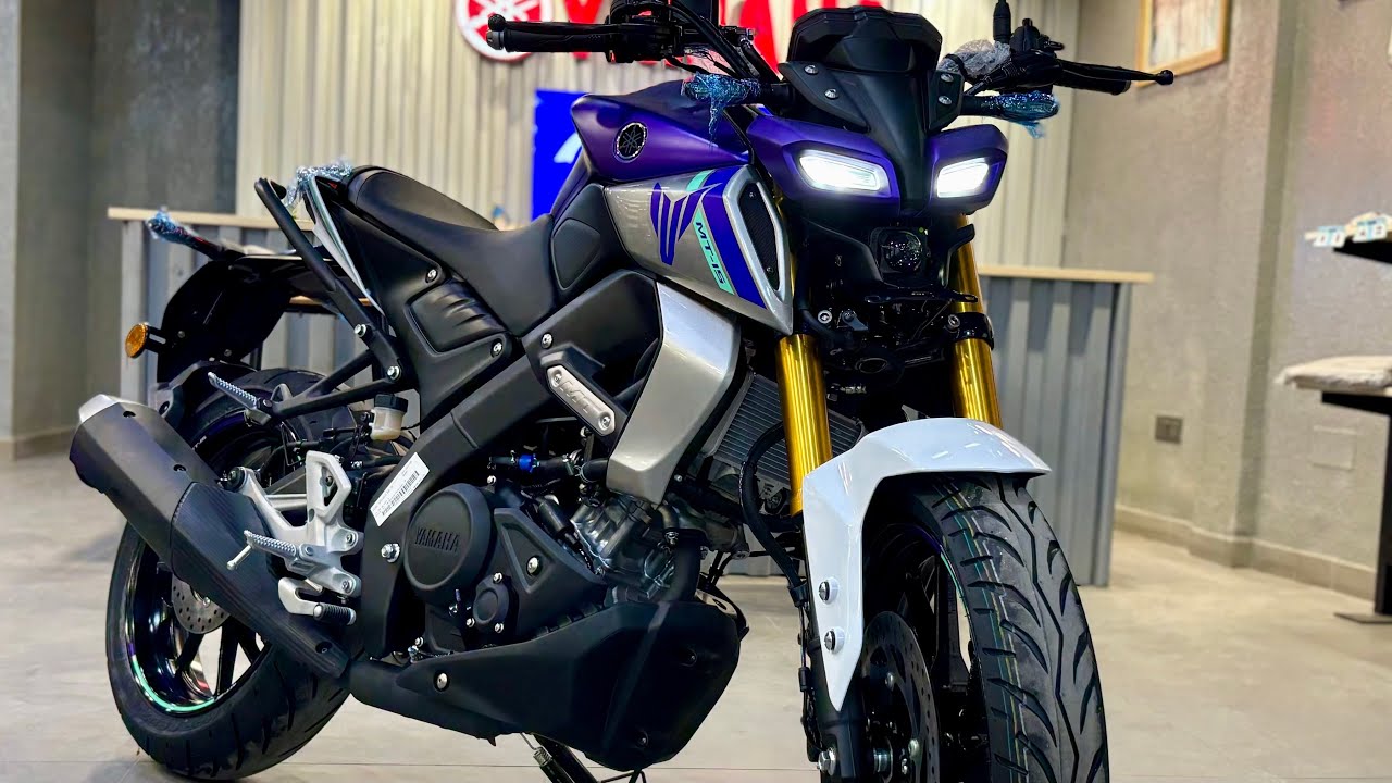 2025 New Yamaha MT-15 DLX Violet Colour || TFT Console || Detailed Walkaround Review