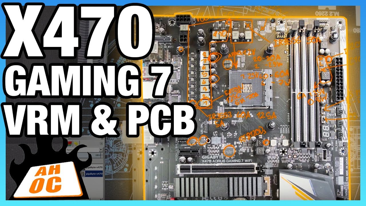 Gigabyte X470 Gaming 7 VRM Analysis | Buildzoid