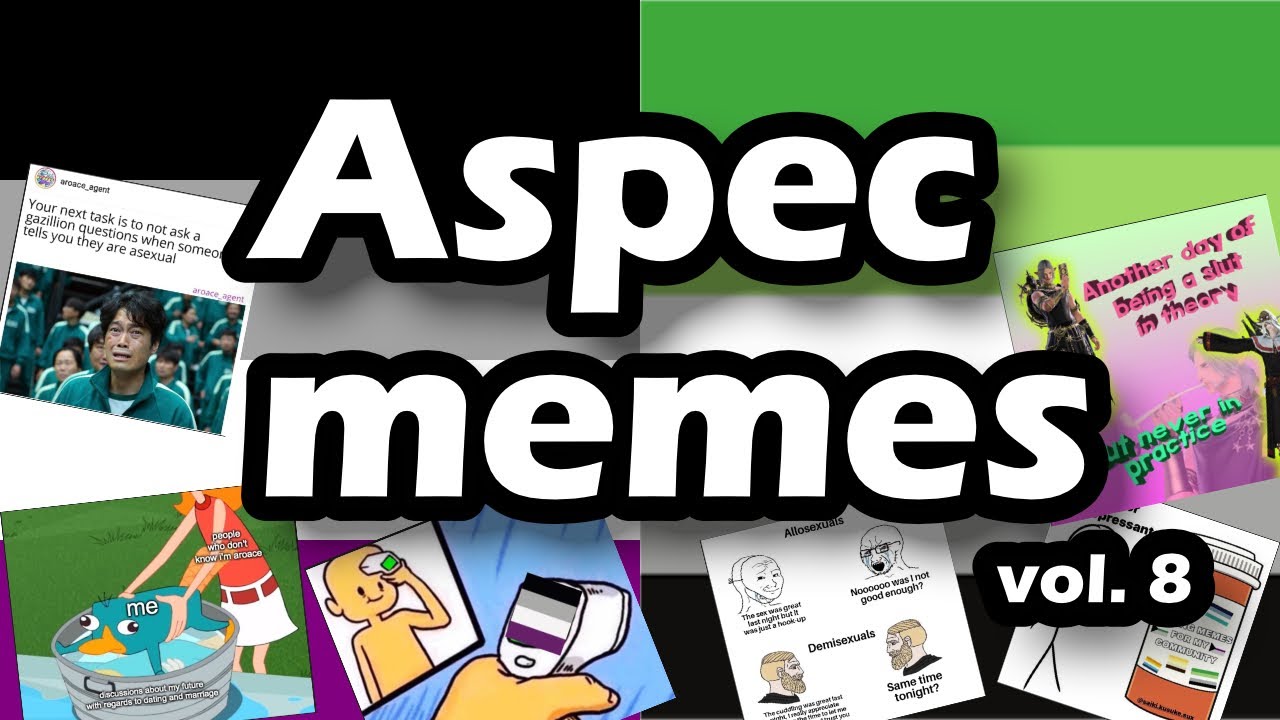 3 Minutes of Aspec / Asexual / Aromantic / etc Memes !