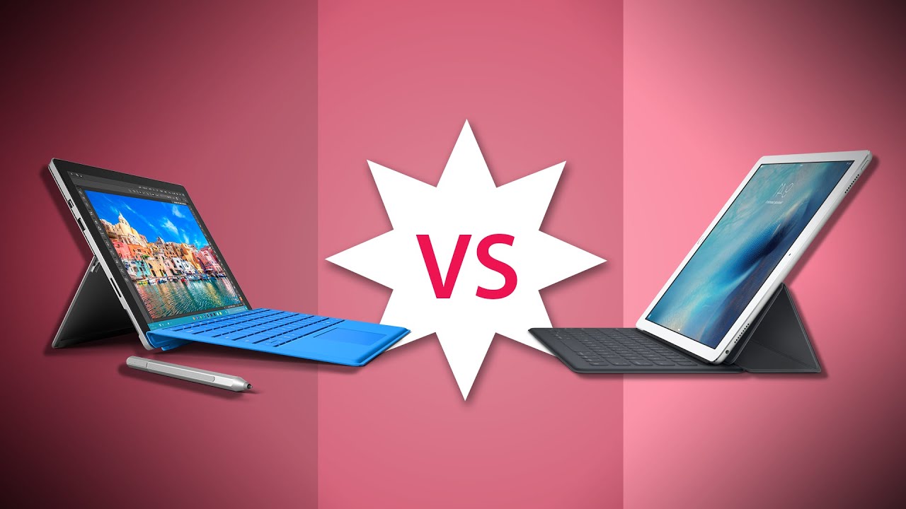 Surface Pro 4 vs. iPad Pro